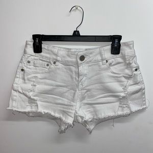 White Kohl’s Indigo Rein Shorts Shortie Size 7